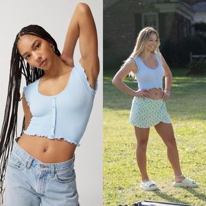 UO Urban Outfitters Out From Under Ida Seamless Crop Top in Size M/L